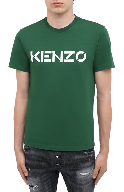 Хлопковая футболка KENZO, арт. FA65TS0004SJ, фото 3