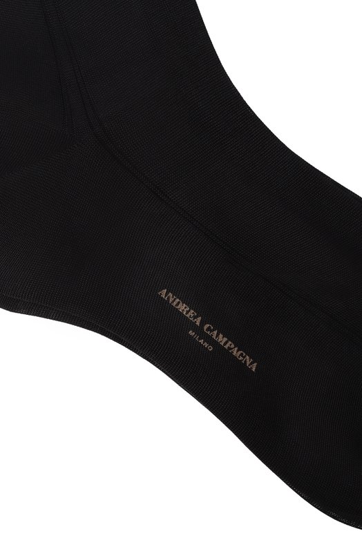 Шелковые носки Andrea Campagna MS0BRAC0004 Чёрный  MS0BRAC0004 Фото 2