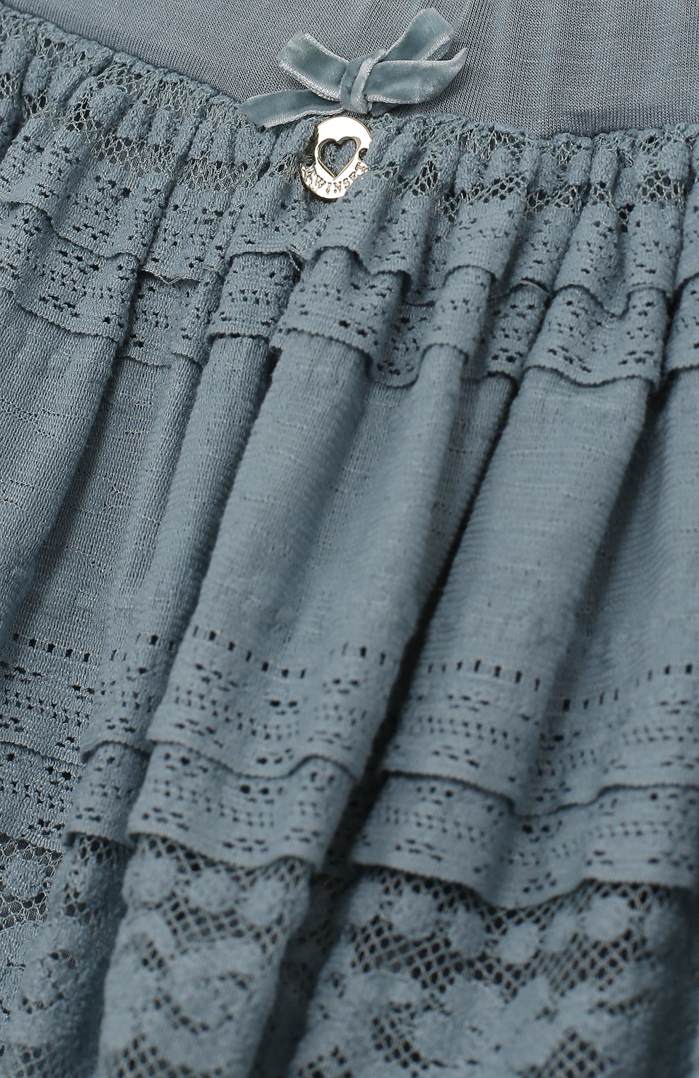 Мини-юбка свободного кроя с кружевной отделкой TWINSET, арт. GA72QA/12A-16A, фото 3
