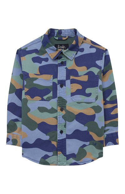 Джинсовая рубашка IL GUFO, арт. P22GR176C4085/5A-8A, фото 1