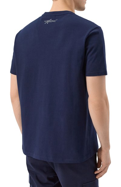 Хлопковая футболка PAUL&SHARK, арт. 25411089, фото 4