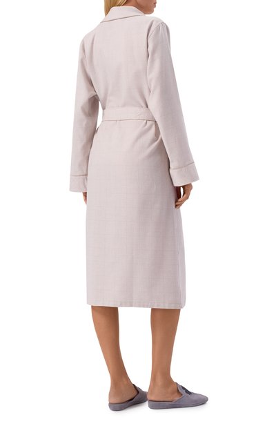 Халат из хлопка и шерсти ZIMMERLI, арт. 4600-13200, фото 3