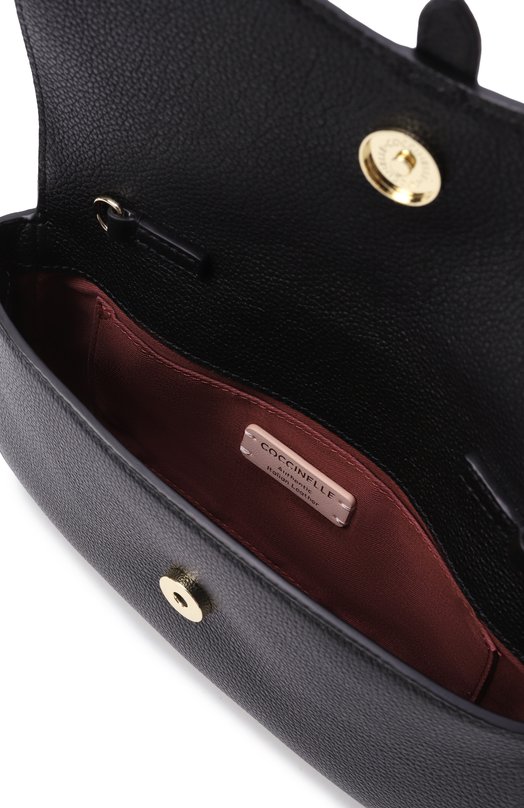 Сумка Mavery small Coccinelle E5 U7F 55 01 01 Чёрный  E5 U7F 55 01 01 Фото 5