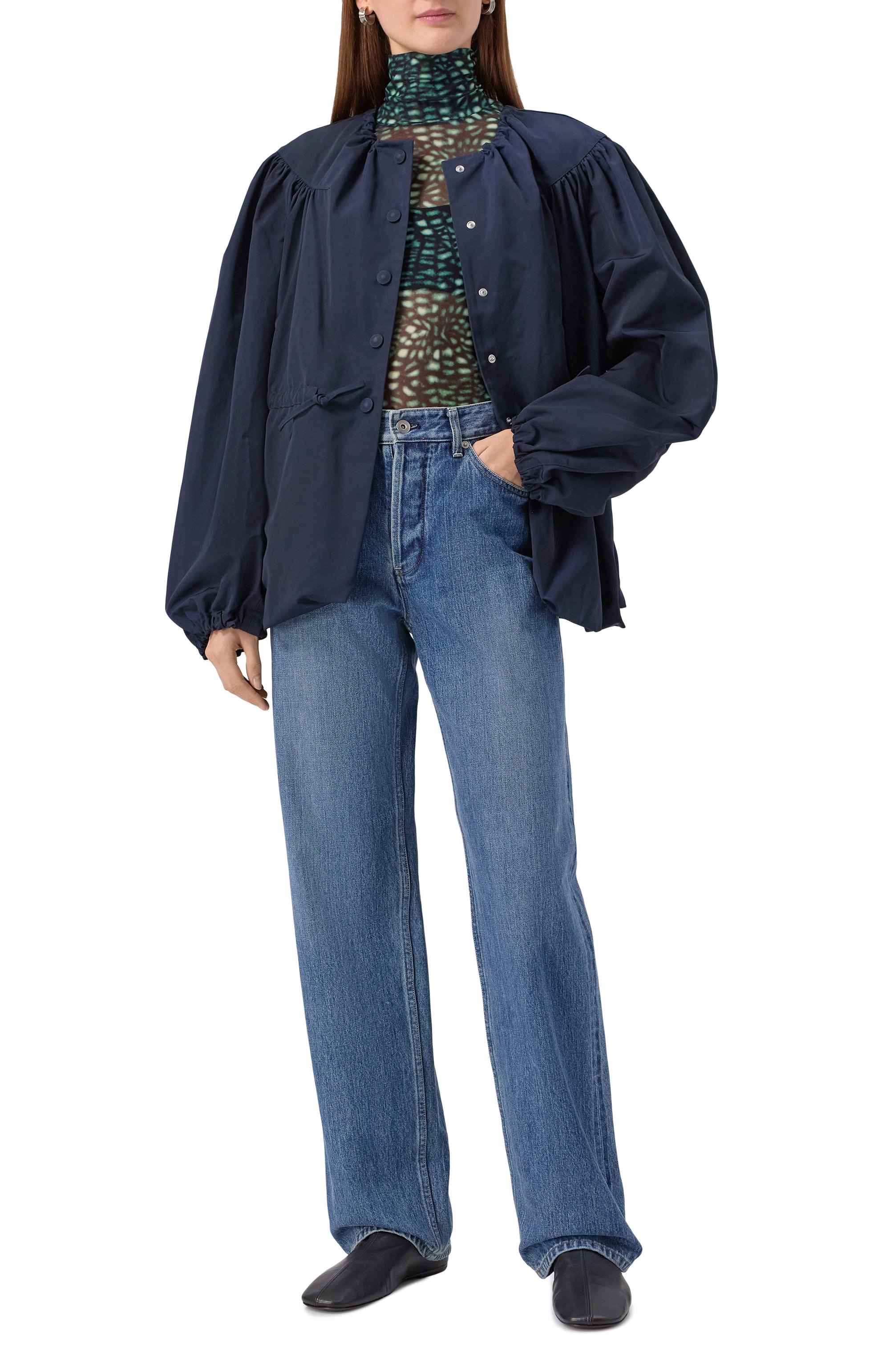 Кожаные лоферы DRIES VAN NOTEN, арт. 011703-140-900, фото 3