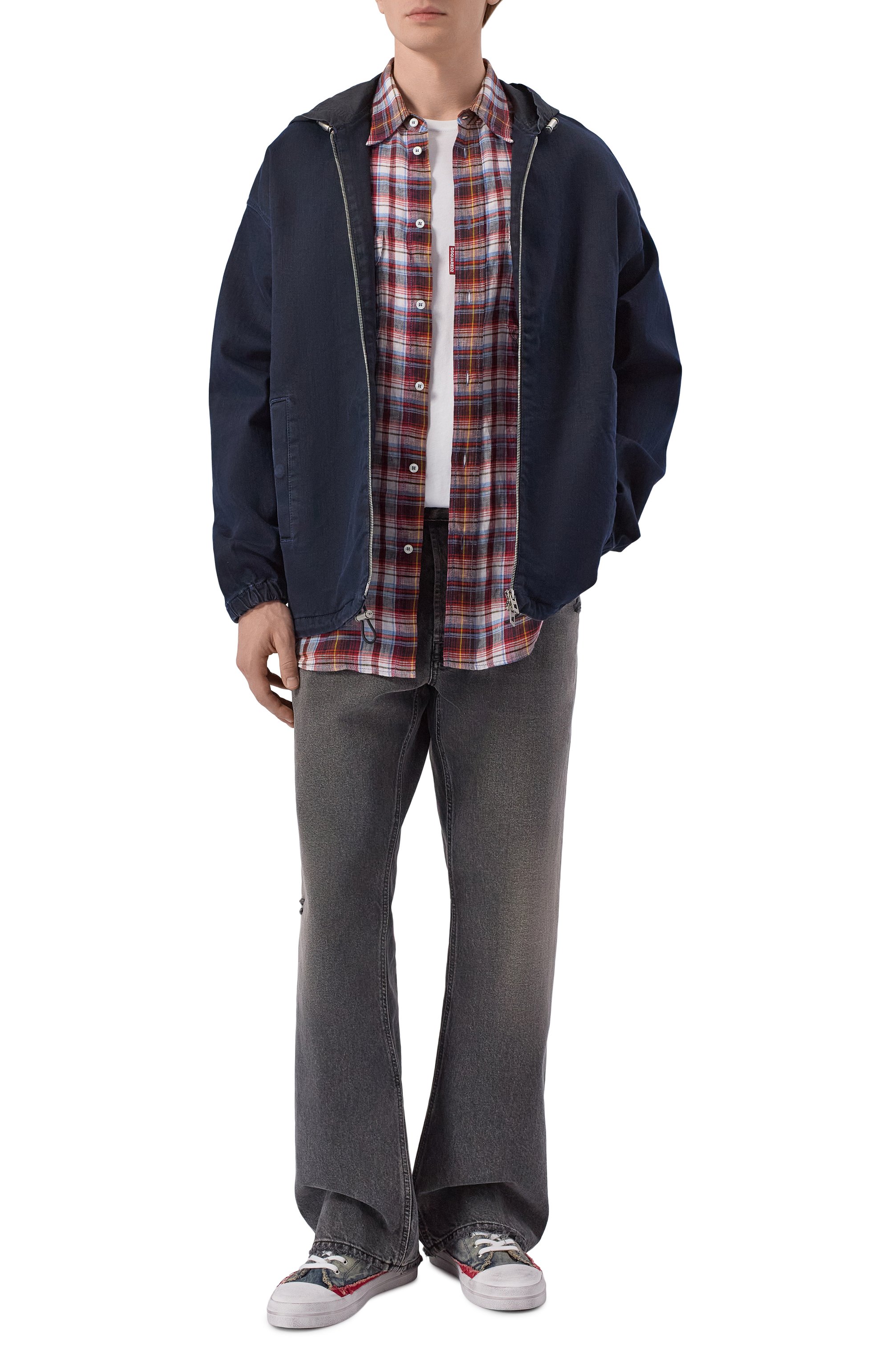 Хлопковая куртка DIESEL, арт. A14694/09N81, фото 2