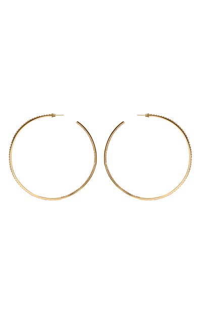 Серьги CRYSTAL HAZE, арт. FR0M THE BL0CK H00PS LARGE, фото 1