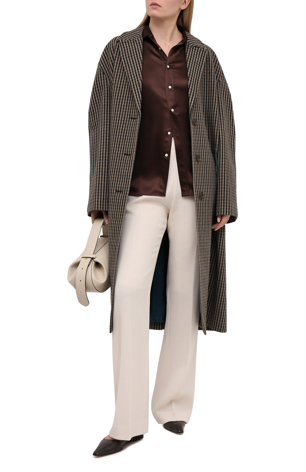 Атласная рубашка POLO RALPH LAUREN, арт. 211798122, фото 2