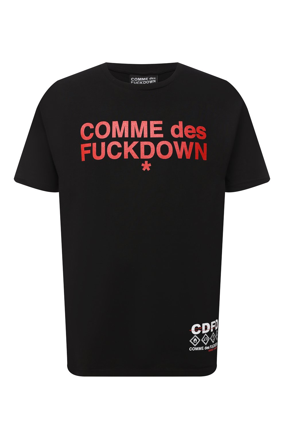 Хлопковая футболка COMME DES FUCKDOWN, арт. CDFU1057, фото 1