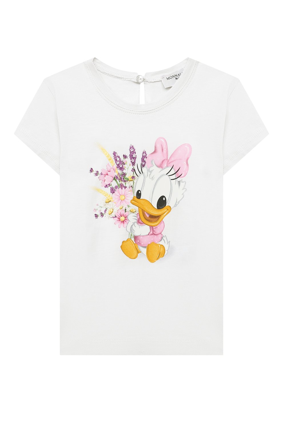 Хлопковая футболка MONNALISA, арт. 317616PF, фото 1