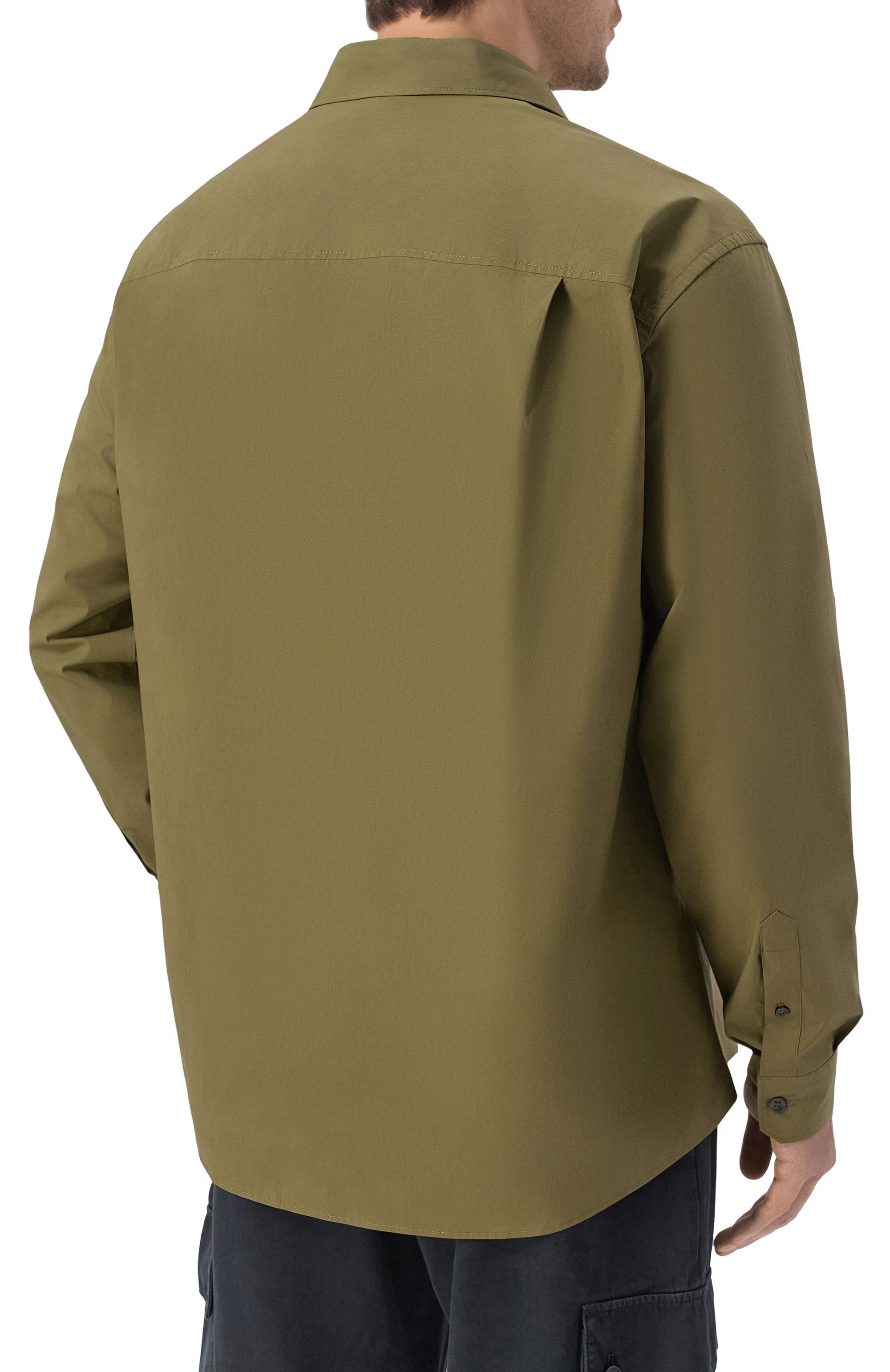 Хлопковая рубашка DOLCE & GABBANA, арт. G50E4Z/FUFN9, фото 4