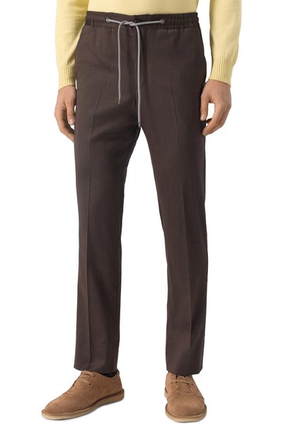 Шерстяные брюки CORNELIANI, арт. 254L25-2518570, фото 3