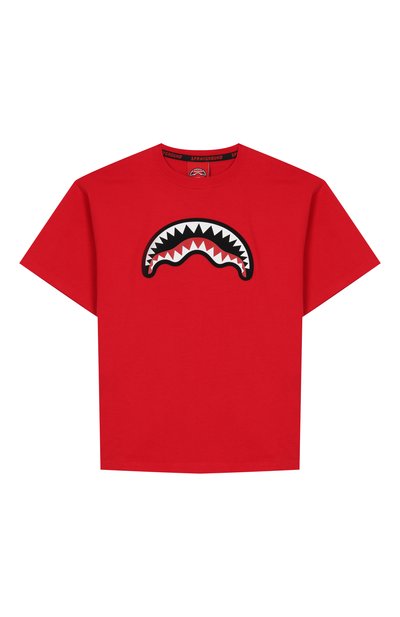 Хлопковая футболка SPRAYGROUND, арт. SPY1290RED, фото 1
