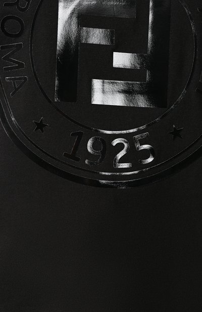 Хлопковая футболка FENDI, арт. FAF127 AB4E, фото 5
