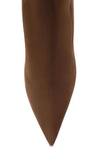 Замшевые ботильоны bray 100 JIMMY CHOO, арт. BRAY 100/SSU, фото 5