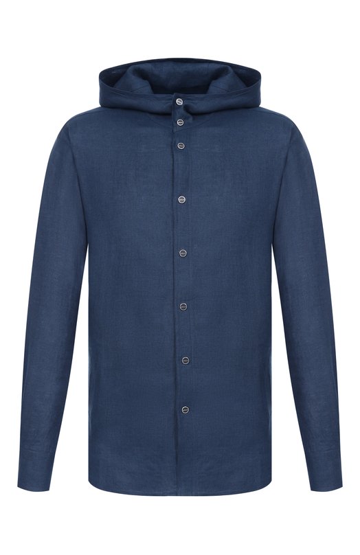 Льняная рубашка Kiton UMCMARH09690 Синий UMCMARH09690