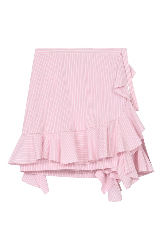 

Хлопковая юбка JW Anderson, Розовый