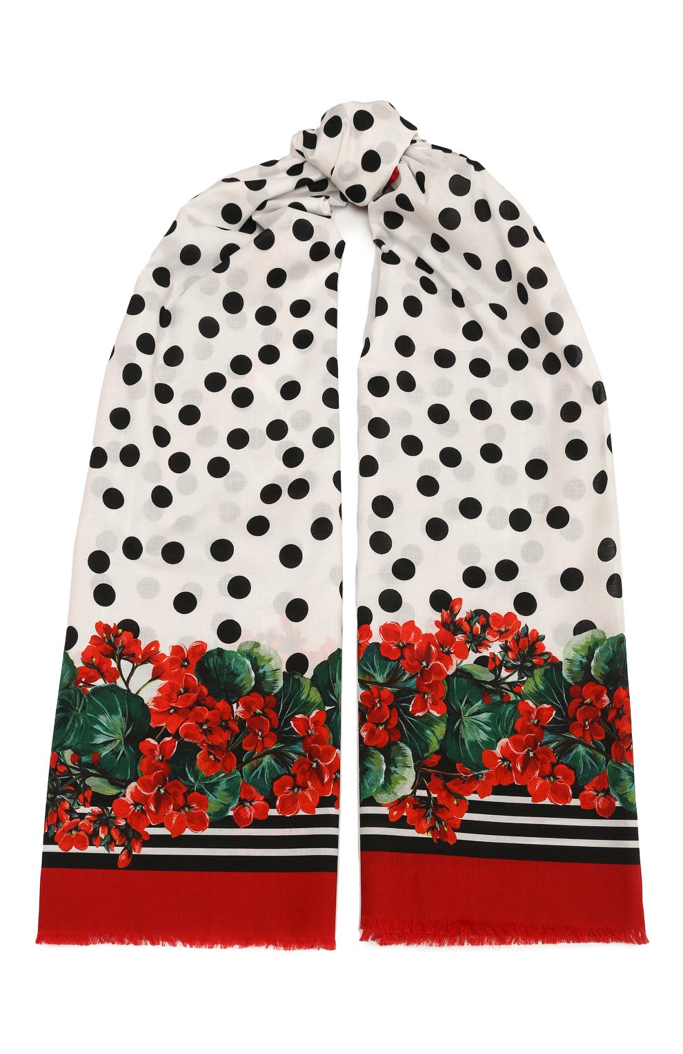 Хлопковое парео DOLCE & GABBANA, арт. FS185A/GD043/0UTLET AW22-23, фото 1