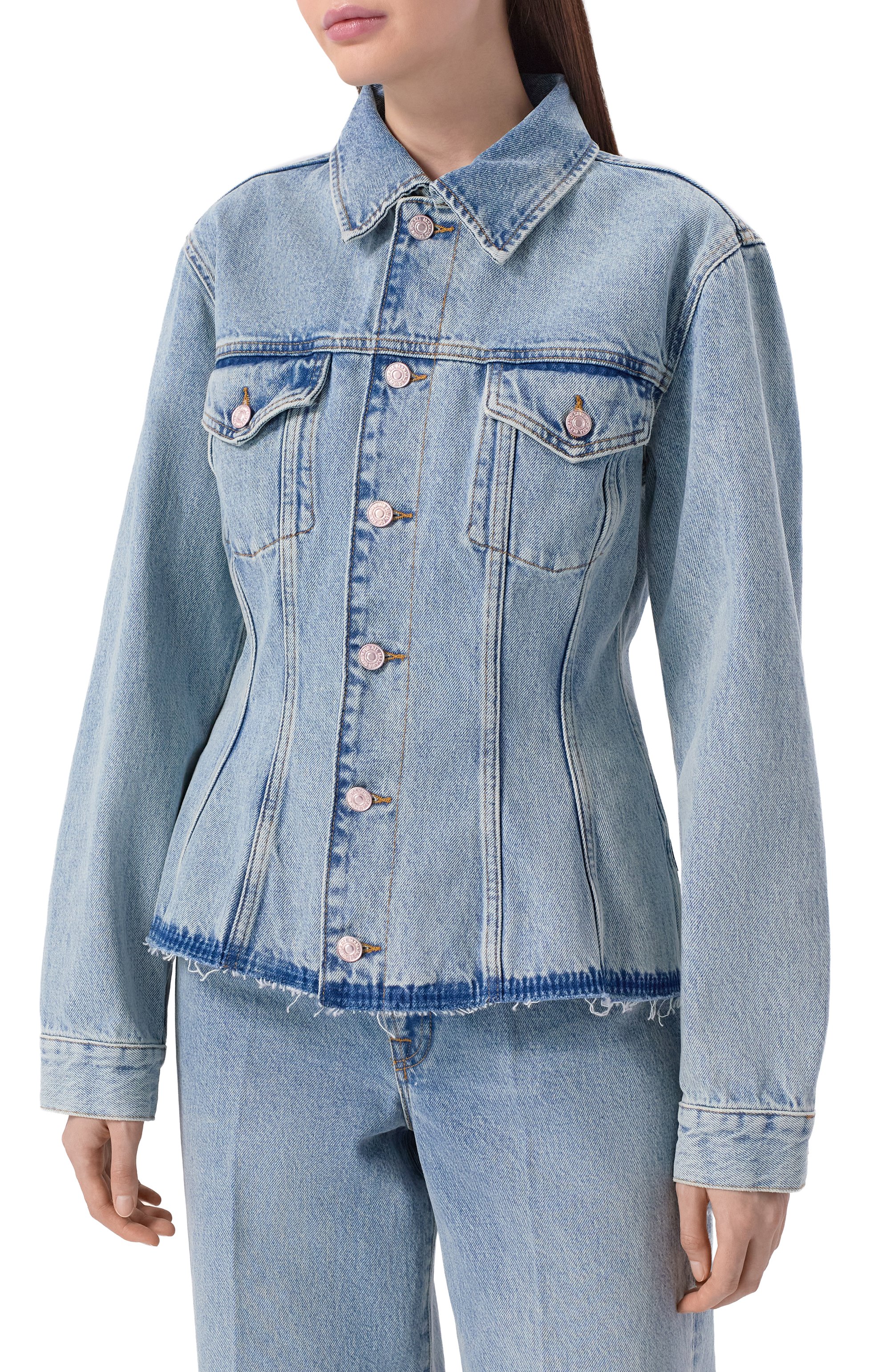 Джинсовая куртка 7 FOR ALL MANKIND, арт. 7U7I0E35-3BX, фото 3