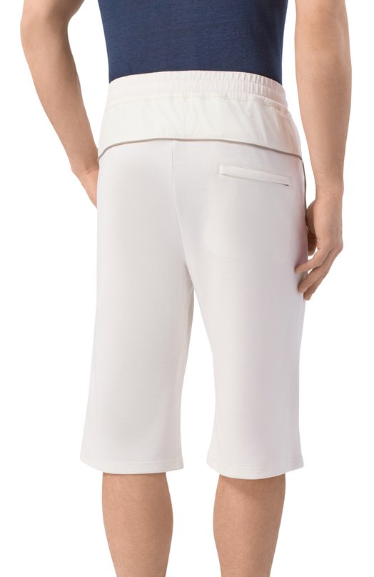 Шорты из шелка и хлопка MVST M26.2PM.T007/GELS0 12335.018 Белый  M26.2PM.T007/GELS0 12335.018 Фото 4