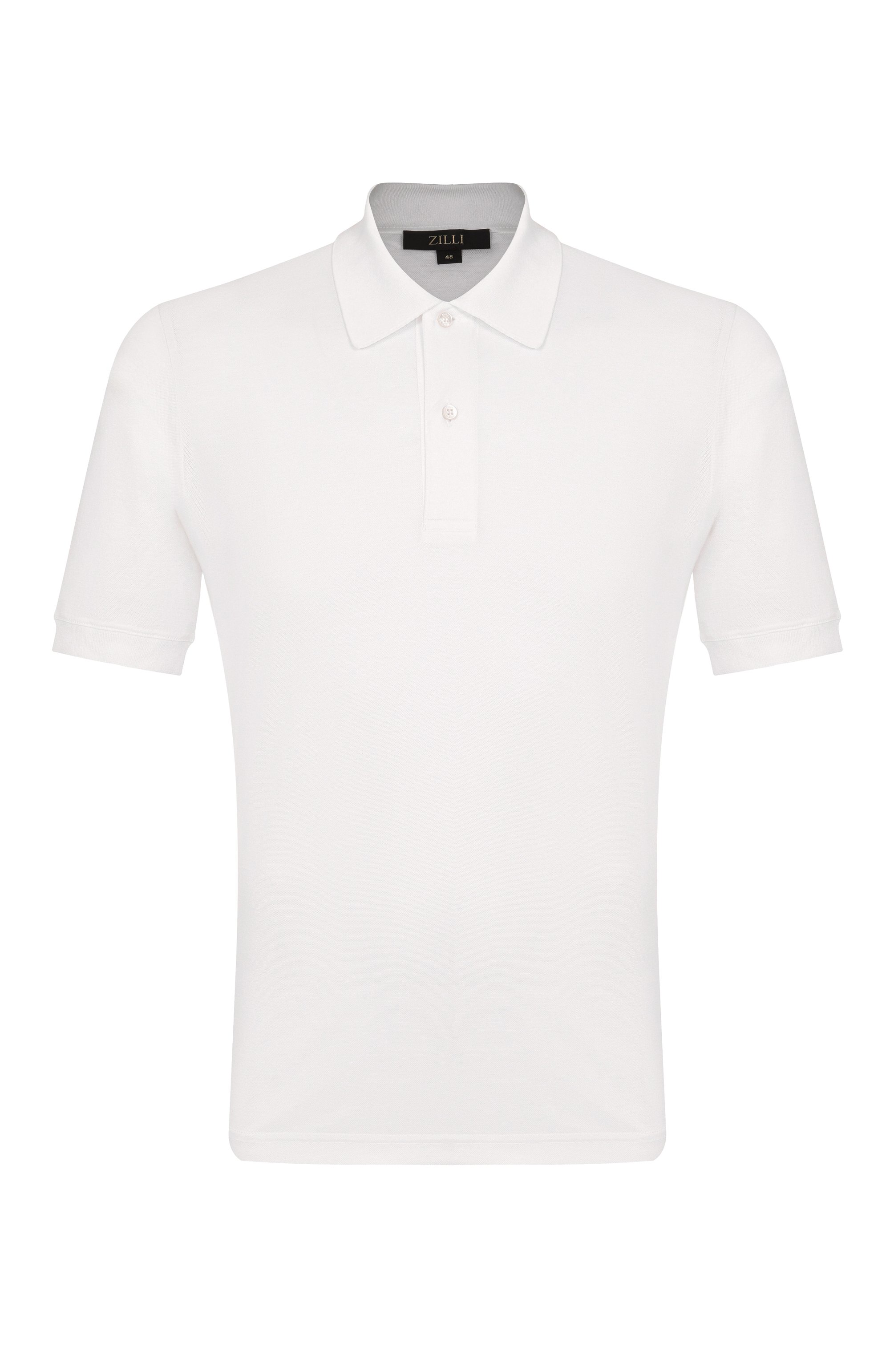 Хлопковое поло ZILLI, арт. KBP005M0100VZCR00, фото 1