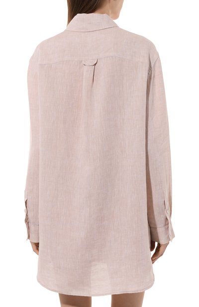 Льняная рубашка DEREK ROSE, арт. 1516/SICI001, фото 4