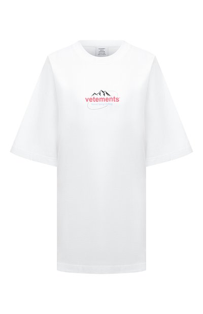 Хлопковая футболка VETEMENTS, арт. UE64TR310W
