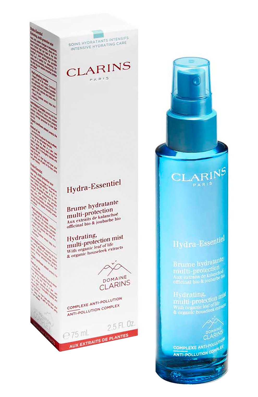 Интенсивно увлажняющий защитный спрей для лица hydra-essentiel (75ml) CLARINS, арт. 80073051, фото 2