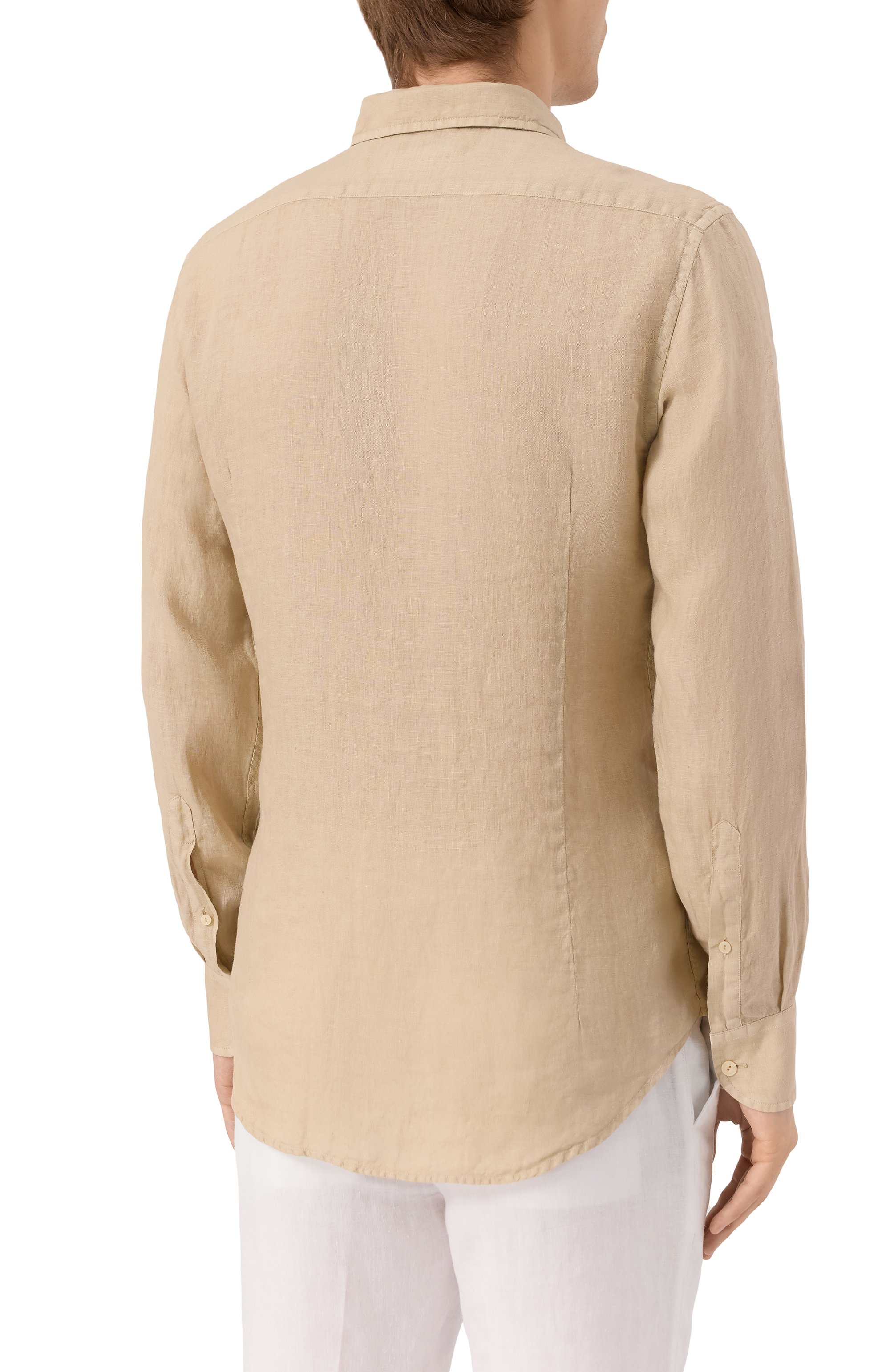 Льняная рубашка MC2 SAINT BARTH, арт. STBM CUBA/00275H, фото 4