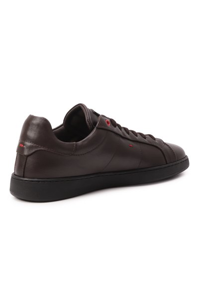 Кожаные кеды KITON, арт. USSA388N0114306, фото 5