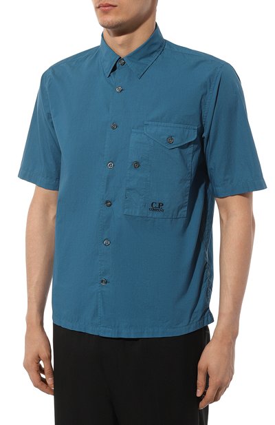 Хлопковая рубашка C.P. COMPANY, арт. 16CMSH208A005328G, фото 3