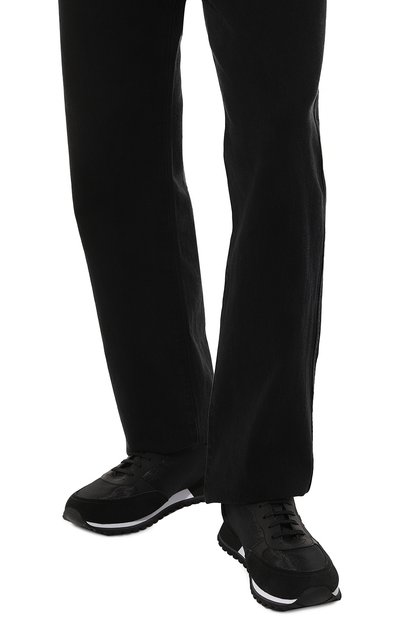 Комбинированные кроссовки BOSS, арт. 50498133, фото 3