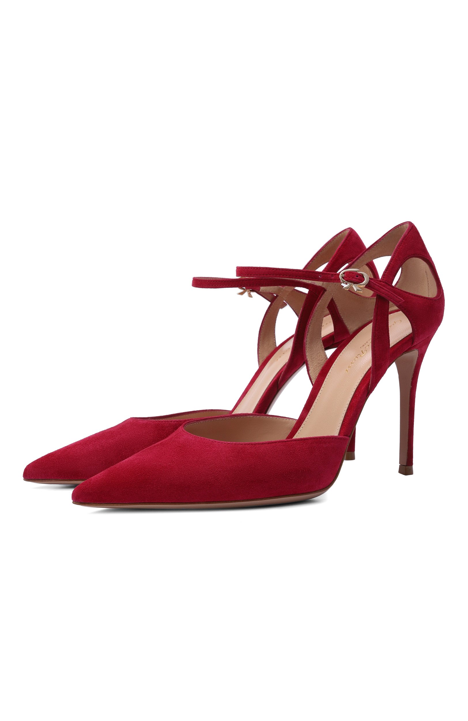 Замшевые туфли charlotte 95 GIANVITO ROSSI, арт. G41049.95RIC.CAMC0S0, фото 1