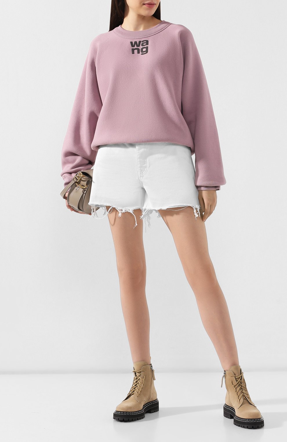 Хлопковый свитшот ALEXANDERWANG.T, арт. 4CC2191091, фото 2