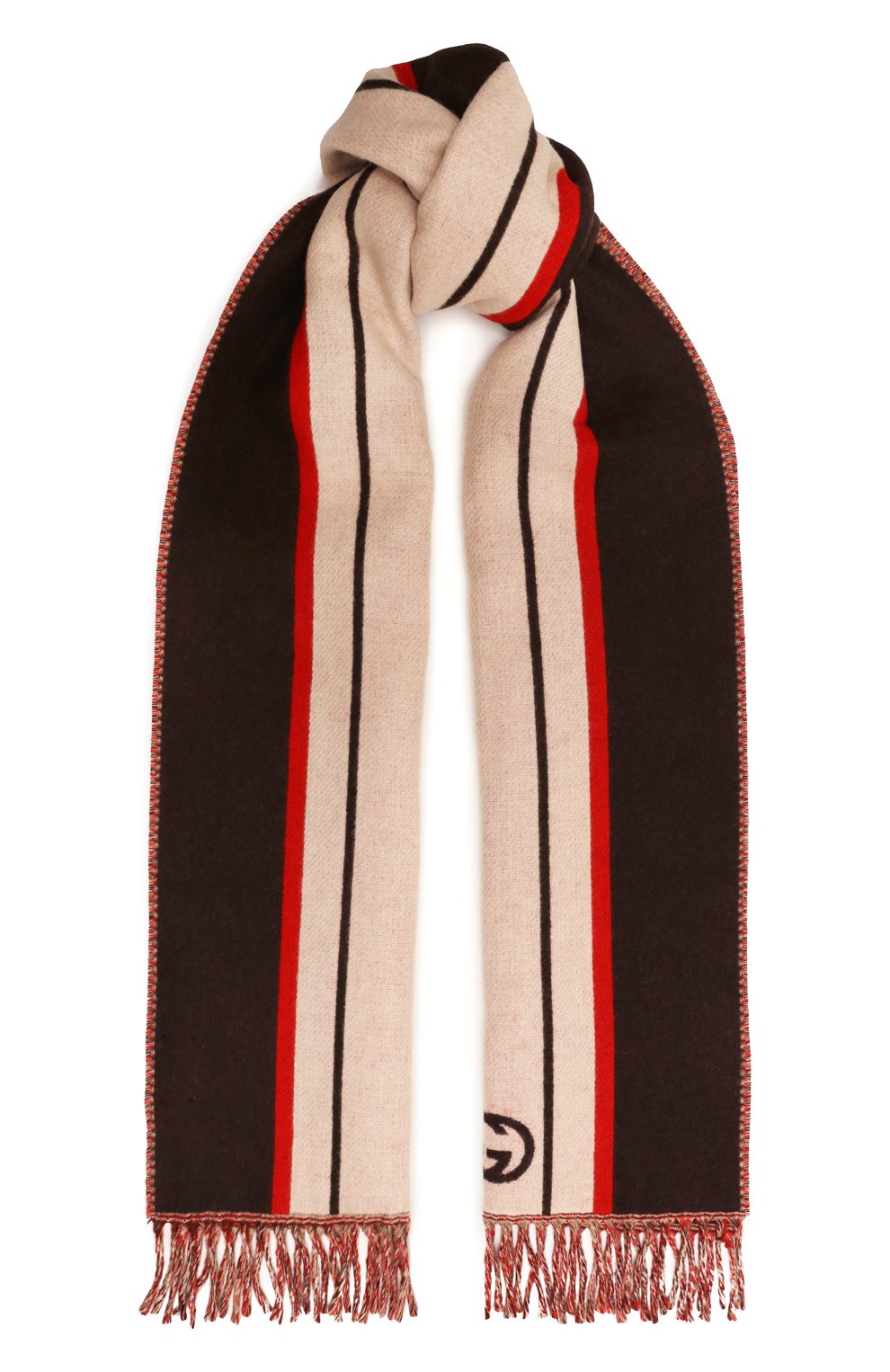 Шарф из шерсти и кашемира GUCCI, арт. 674263 4GAAA, фото 1
