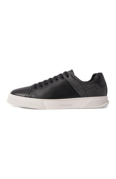 Комбинированные кеды clayton FERRAGAMO, арт. 029795/780843, фото 3
