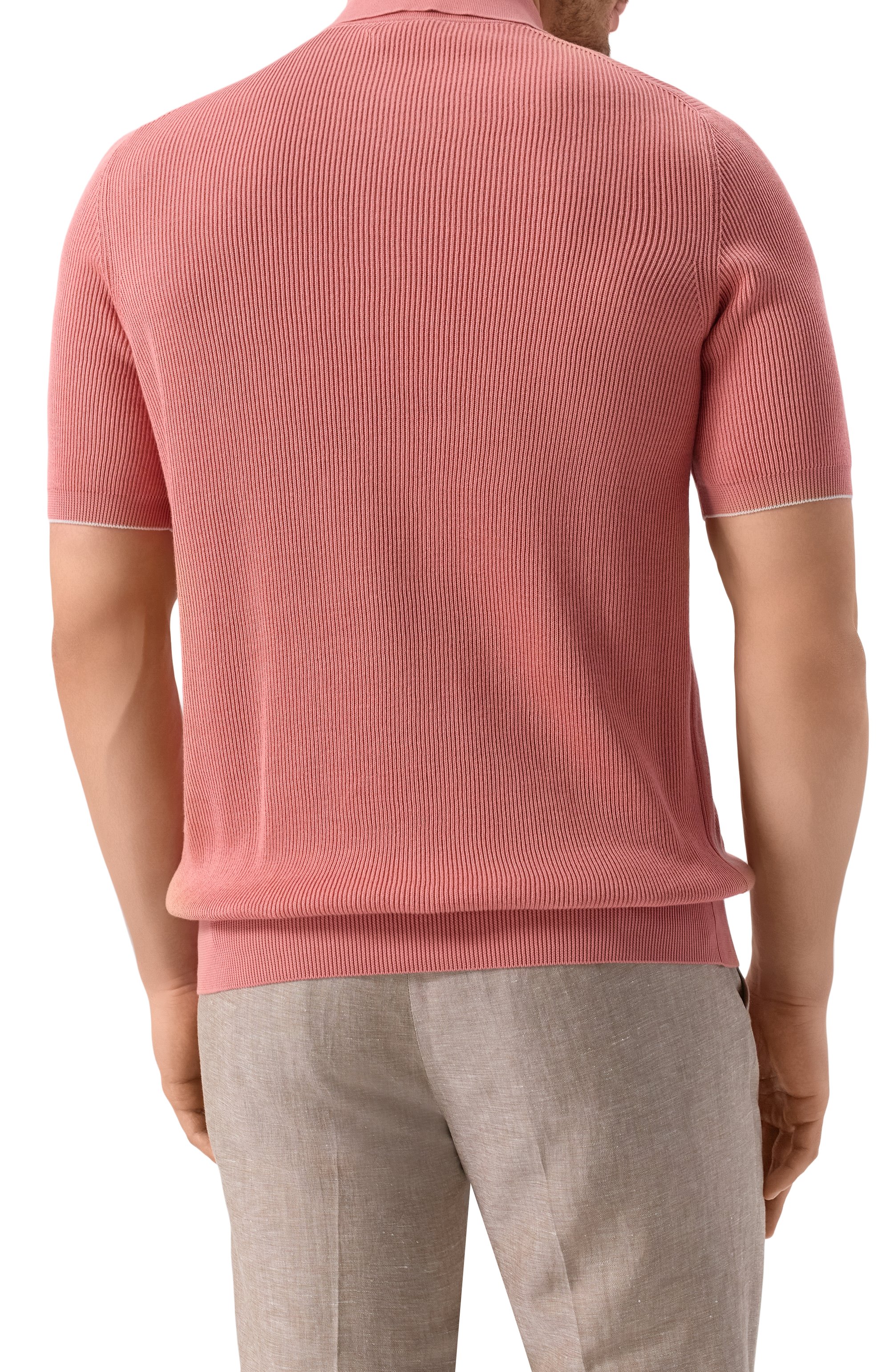 Хлопковое поло BRUNELLO CUCINELLI, арт. M29400005, фото 4