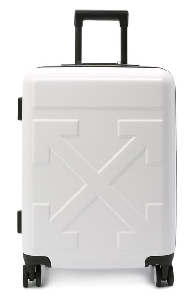 Чемодан arrow trolley OFF-WHITE белого цвета по цене 89950 руб., арт. 0WNG002E20MAT0010100, фото 5 Чемодан arrow trolley OFF-WHITE, арт. 0WNG002E20MAT0010100, фото 5