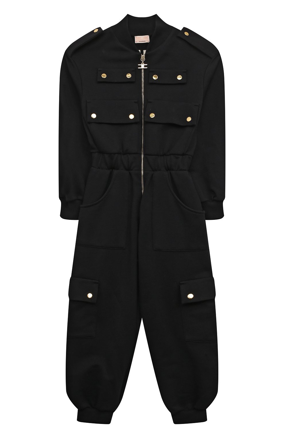 Хлопковый комбинезон ELISABETTA FRANCHI LA MIA BAMBINA, арт. EFTA0650/FF002/4A-8A, фото 1