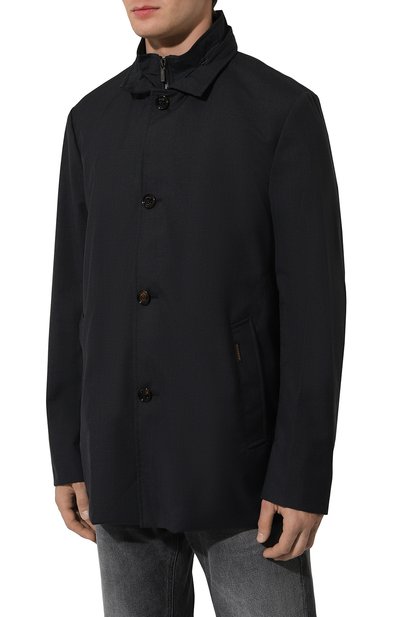 Плащ bernini-l из шерсти и шелка MOORER, арт. NINREB-L5, фото 3