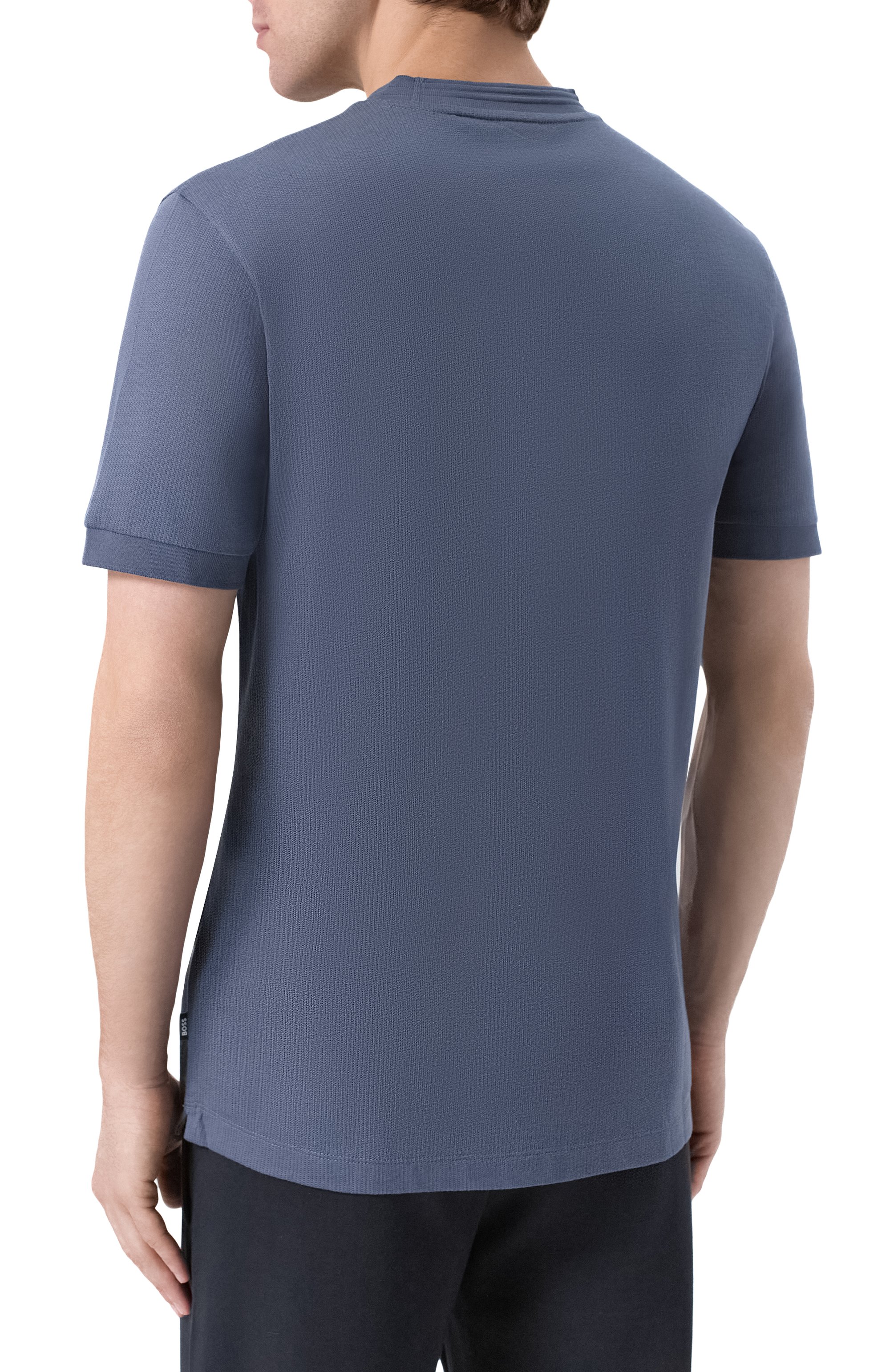 Футболка из хлопка и лиоцелла BOSS, арт. 50554626, фото 4