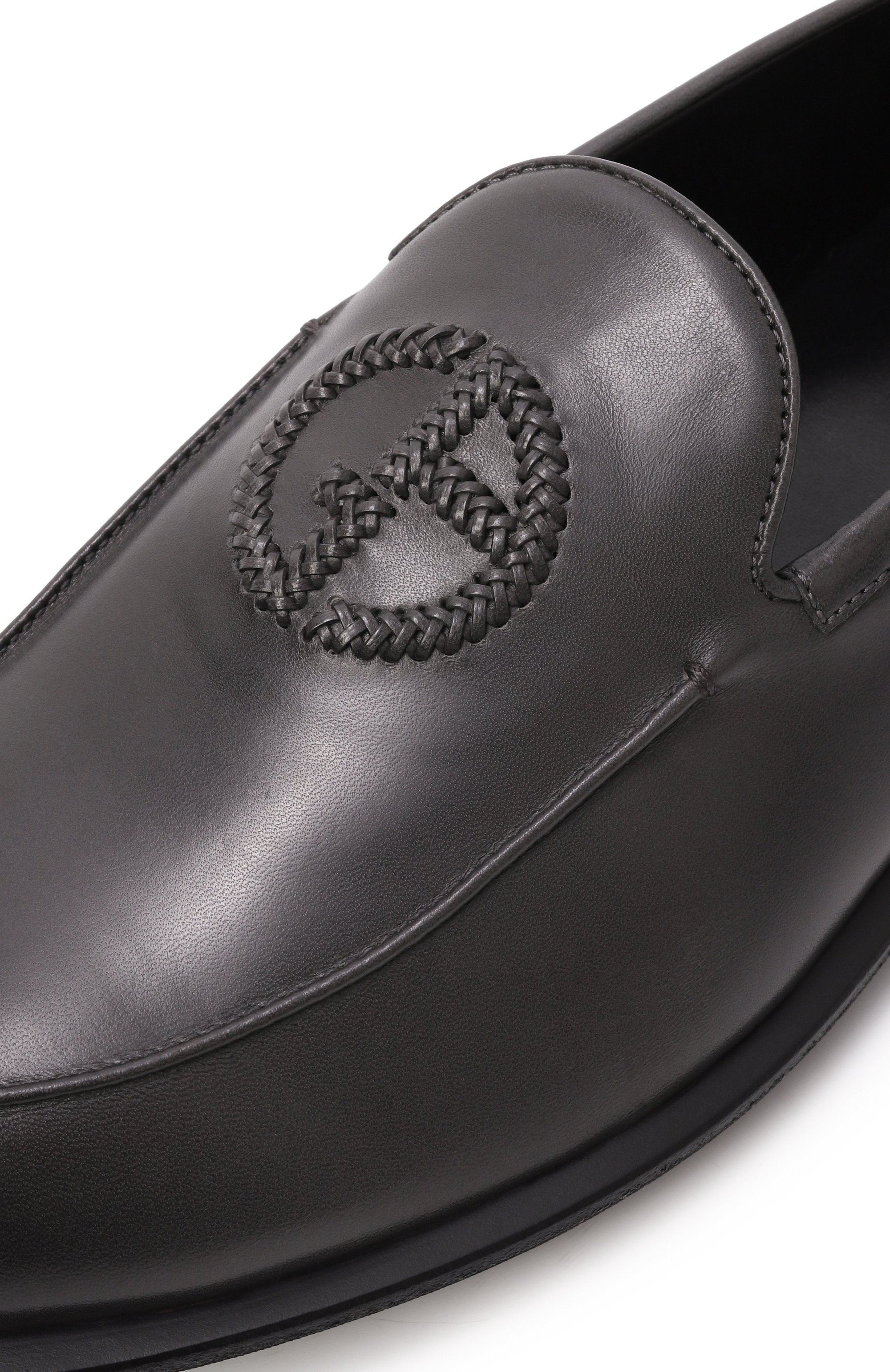 Кожаные лоферы GIORGIO ARMANI, арт. X2J162/XF615, фото 7