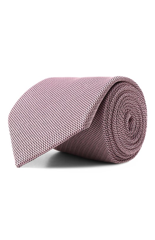 Шелковый галстук Brioni 061D00/PD493 Розовый 061D00/PD493