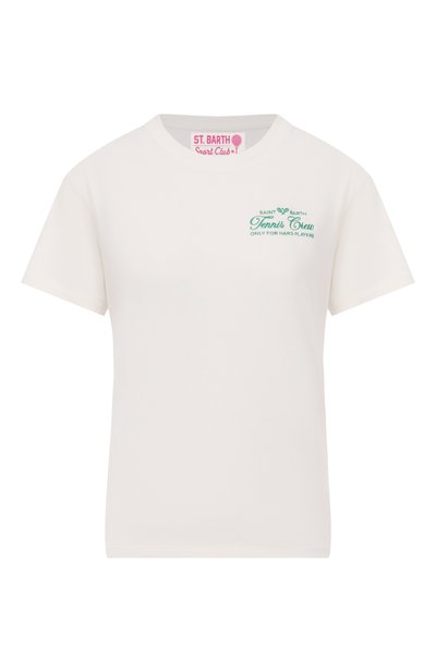 Женская хлопковая футболка MC2 SAINT BARTH, арт. EMI0002-03160I/EMILIE W