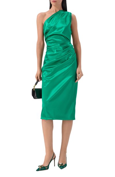 Атласное платье DOLCE & GABBANA, арт. F6G1GT/FURAD, фото 2