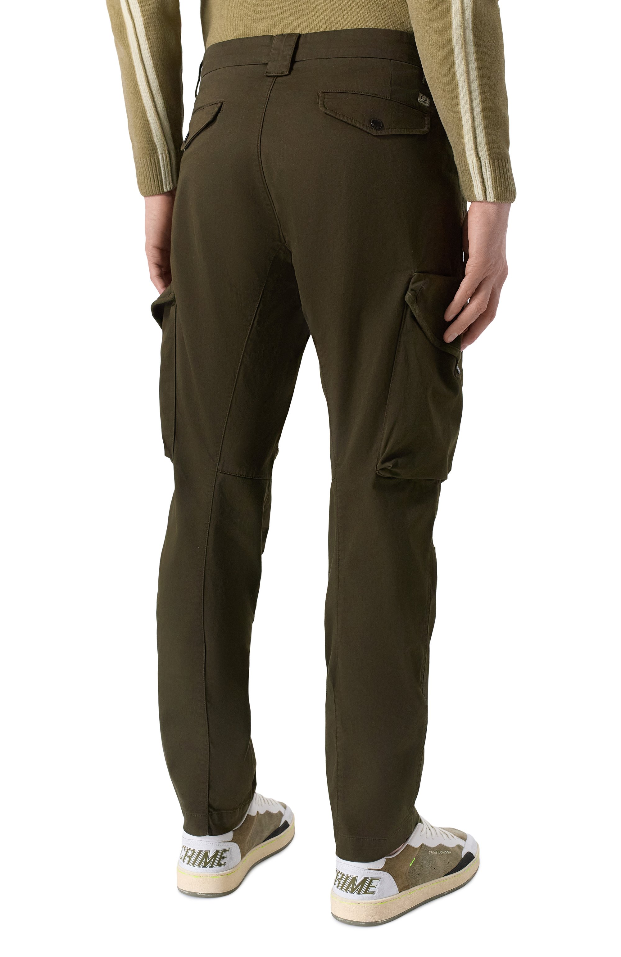 Хлопковые брюки-карго C.P. COMPANY, арт. RSCMPA744A/005694G, фото 4