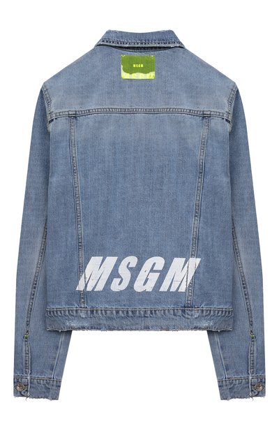 Джинсовая куртка MSGM KIDS, арт. MS027597, фото 2