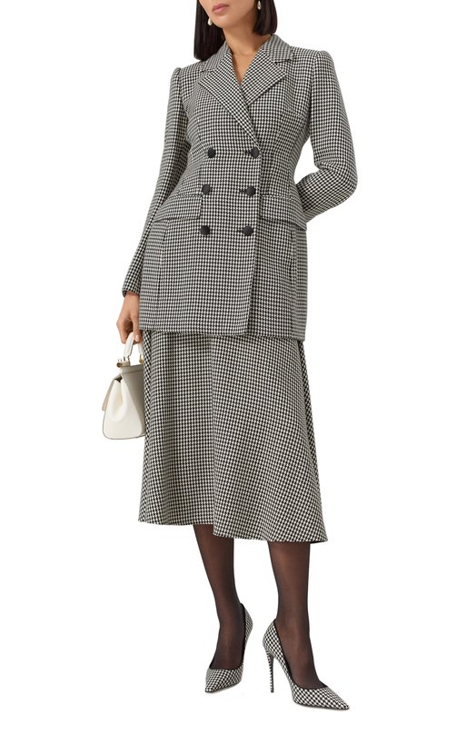 Текстильные туфли Mun 105 Dolce & Gabbana CD1872/A9V05 Чёрно-белый  CD1872/A9V05 Фото 2