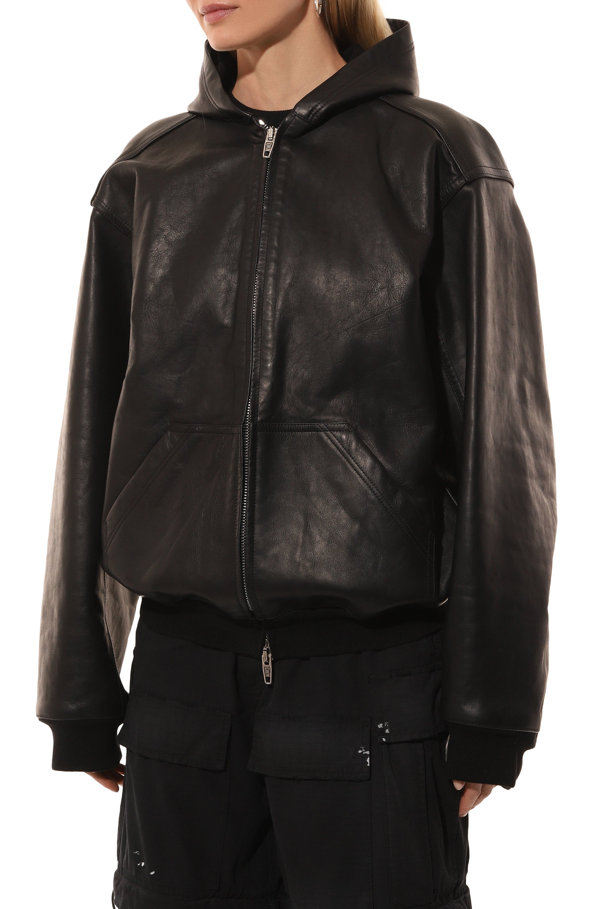 Кожаная куртка BALENCIAGA, арт. 790311/TQS14, фото 3