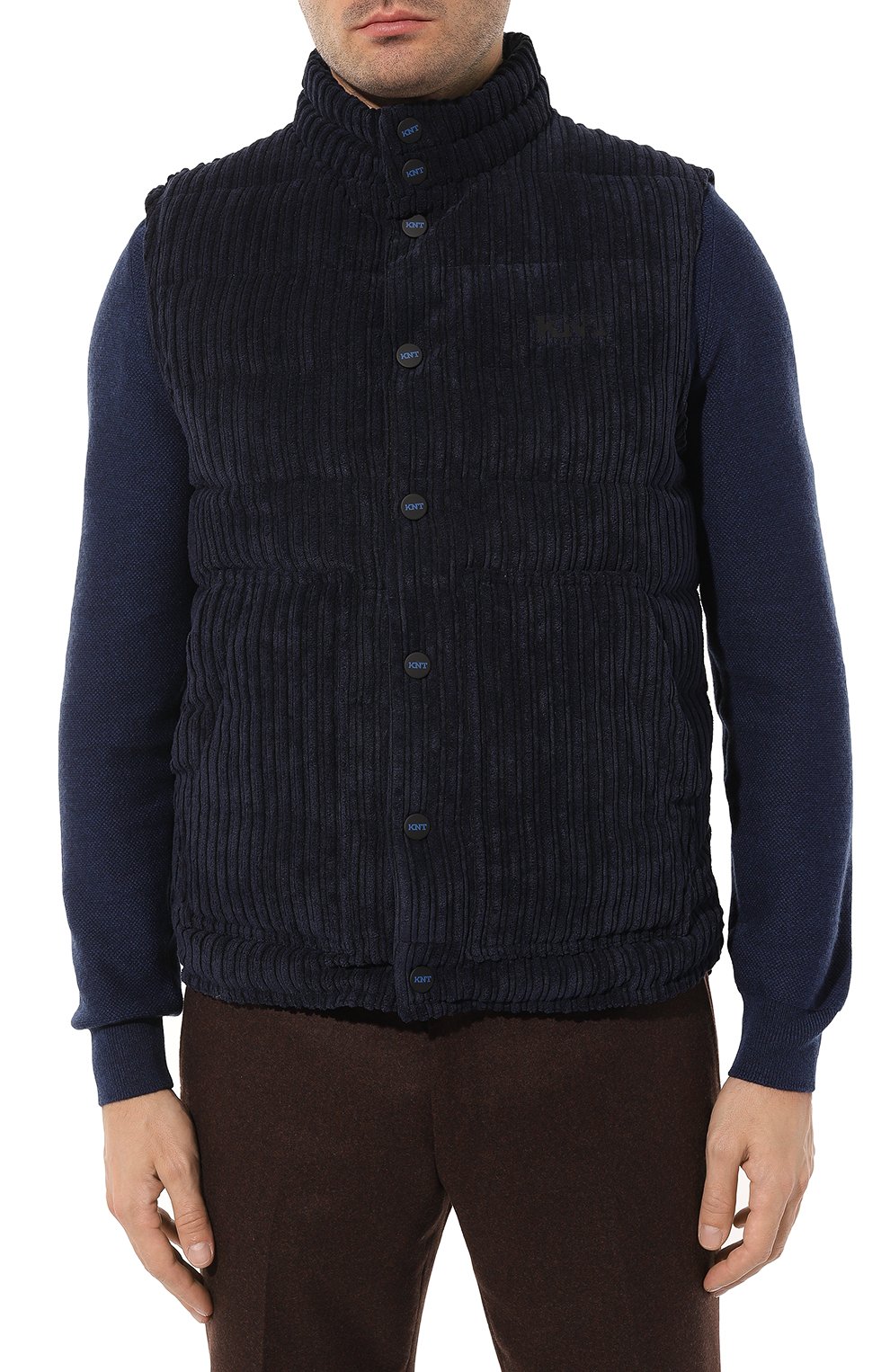 Вельветовый жилет KITON, арт. UGKN044YC4000, фото 3