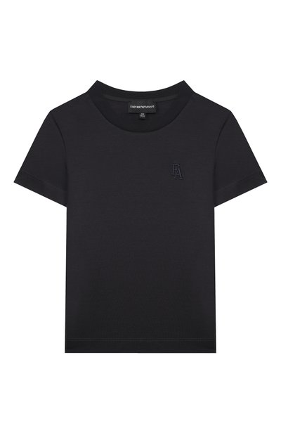 Футболка из лиоцелла и хлопка EMPORIO ARMANI, арт. EB001644/AF10127